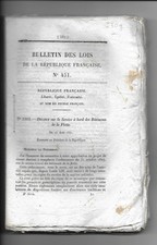 1851 bulletin lois d'occasion  Laval