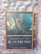 Manifesto guercino biennale usato  Savignano sul Panaro