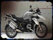 Metal sign motorbike for sale  UK