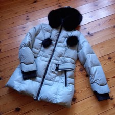 Daunensteppjacke kapuze damen gebraucht kaufen  Berlin