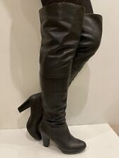 Topshop black leather for sale  SCUNTHORPE