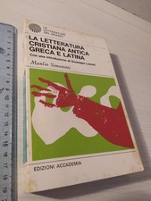 Manlio simonetti letteratura usato Manlio simonetti letteratura usato  Collegno