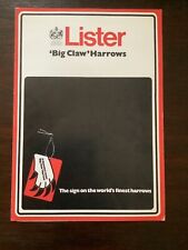 Lister big claw for sale  BRISTOL