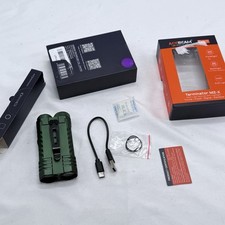 Acebeam Terminator M2-X cabeça dupla ponto/inundação EDC com lanterna RGB branco frio* comprar usado  Enviando para Brazil