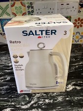Salter retro kettle for sale  TORPOINT