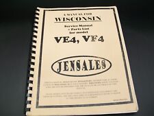 Annual wisconsin ve4 for sale  Springfield