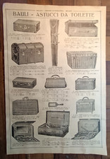 Baúles, estuches, bolsas y cestas - Milán 1924 Nº de catálogo 101 segunda mano  Embacar hacia Mexico