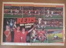 Poster liverpool vince usato  Italia