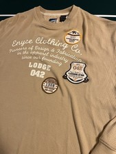 Usado, Camisa térmica vintage masculina 1990’s Enyce manga longa waffle XL hip hop rap bronzeada comprar usado  Enviando para Brazil