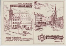 Würzburg hotel franziskaner gebraucht kaufen  Kist