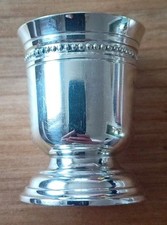 Coquetier métal argenté d'occasion  Anould