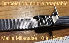 Bracelet montre acier d'occasion  France