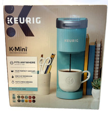 Usado, Cafeteira Keurig K-Mini dose única K-Cup Pod Brewer Oasis turquesa nova caixa comprar usado  Enviando para Brazil