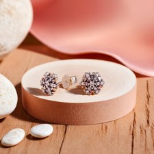 Snowflake stud earrings for sale  LONDON