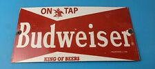 Vintage budweiser sign for sale  Houston