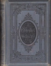 Gedichte geibel emanuel gebraucht kaufen  Sibbesse