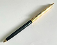 Caneta esferográfica perfil mate papel vintage folheada a ouro corpo de metal e plástico comprar usado  Enviando para Brazil