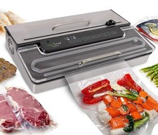 Sistema preservador selador a vácuo elétrico profissional comercial NutriChef PKVS50STS comprar usado  Enviando para Brazil