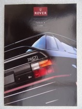 Rover brochure 1990 for sale Rover brochure 1990 for sale  BOURNEMOUTH
