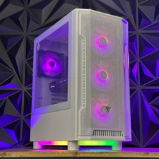 Usado, PC desktop para jogos branco personalizado Intel Core i5 Quad 8 GB SSD Nvidia GTX 960 W11 comprar usado  Enviando para Brazil