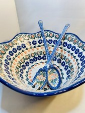 Polish pottery salad for sale  Bristol