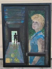 Haunted painting woman for sale  Indialantic