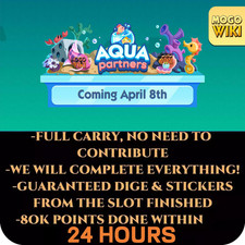 ⚡Evento Monopólio AQUA Partners - 80k PONTOS TRANSPORTE COMPLETO - 2/24 Horas Feito⚡Vá comprar usado  Enviando para Brazil