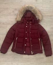 Topshop burgundy puffer for sale  TAVISTOCK