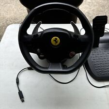 Volante de corrida Thrustmaster Ferrari 458 com pedais com fio Xbox 360 comprar usado  Enviando para Brazil