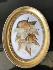 Pressed flowers oval for sale  UPMINSTER