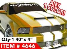 PITTSBURGH STEELERS STARS ADESIVO DECALQUE PARA PÁRA-BRISA 40" x 4" QUALQUER 1 COR comprar usado   PITTSBURGH STEELERS STARS ADESIVO DECALQUE PARA PÁRA-BRISA 40" x 4" QUALQUER 1 COR comprar usado  Enviando para Brazil