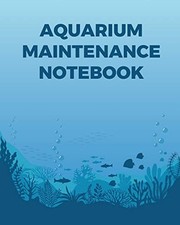 Aquarium maintenance notebook for sale  USA