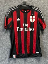 Camisa Adidas AC Milan 2015/16 Home média TD110 QQ 11, usado comprar usado  Enviando para Brazil