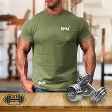 Camiseta de ginástica pequena roupa de ginástica musculação treino exercício boxe top, usado comprar usado  Enviando para Brazil