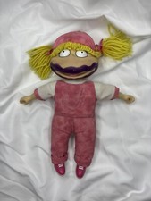 Boneca de pelúcia vintage 1997 Nickelodeon Rugrats ANGELICA 12" brinquedo rosto sorvete comprar usado  Enviando para Brazil
