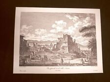 Antica veduta città usato  Villarosa