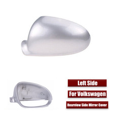 Capa de espelho retrovisor de carro prata cromada lateral esquerda para VW Golf Rabbit Jetta MK5 comprar usado  Enviando para Brazil