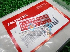 Placa de licença genuína Honda Lead 110 registrada, em estoque, pronta para envio, Br... comprar usado Placa de licença genuína Honda Lead 110 registrada, em estoque, pronta para envio, Br... comprar usado  Enviando para Brazil