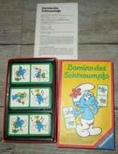 Antique smurfs dominoes d'occasion  Expédié en Belgium