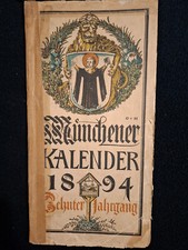 Münchener kalender jahr gebraucht kaufen  München