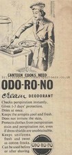 1940s ODO-RO-NO WWII anúncio de desodorante feminino – efêmera doméstica em tempo de guerra comprar usado  Enviando para Brazil