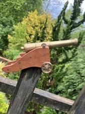 Brass cannon inch for sale  LOOE