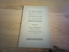 Livre calais domination d'occasion  Calais