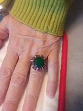 Anello donna argento usato  Sanremo