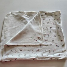 Usado, Cobertor vintage Baby Gap diversão na praia veleiro farol areia brinquedos algodão comprar usado  Enviando para Brazil