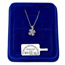 Collana quadrifoglio fiore usato  Macerata