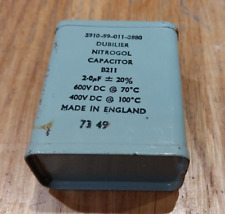 Dubilier nitrogol capacitor for sale  CHEPSTOW