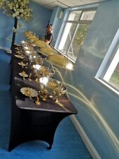 Gold chafing dishes for sale  LONDON