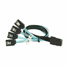 Mini SAS SFF-8087 36Pin to 4 SATA 7PIN HD Splitter Breakout Cable Connector 1M comprar usado  Enviando para Brazil