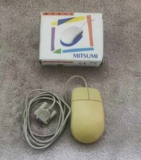 Mouse serial vintage Mitsumi 2 botões trackball RS 232 com caixa comprar usado  Enviando para Brazil